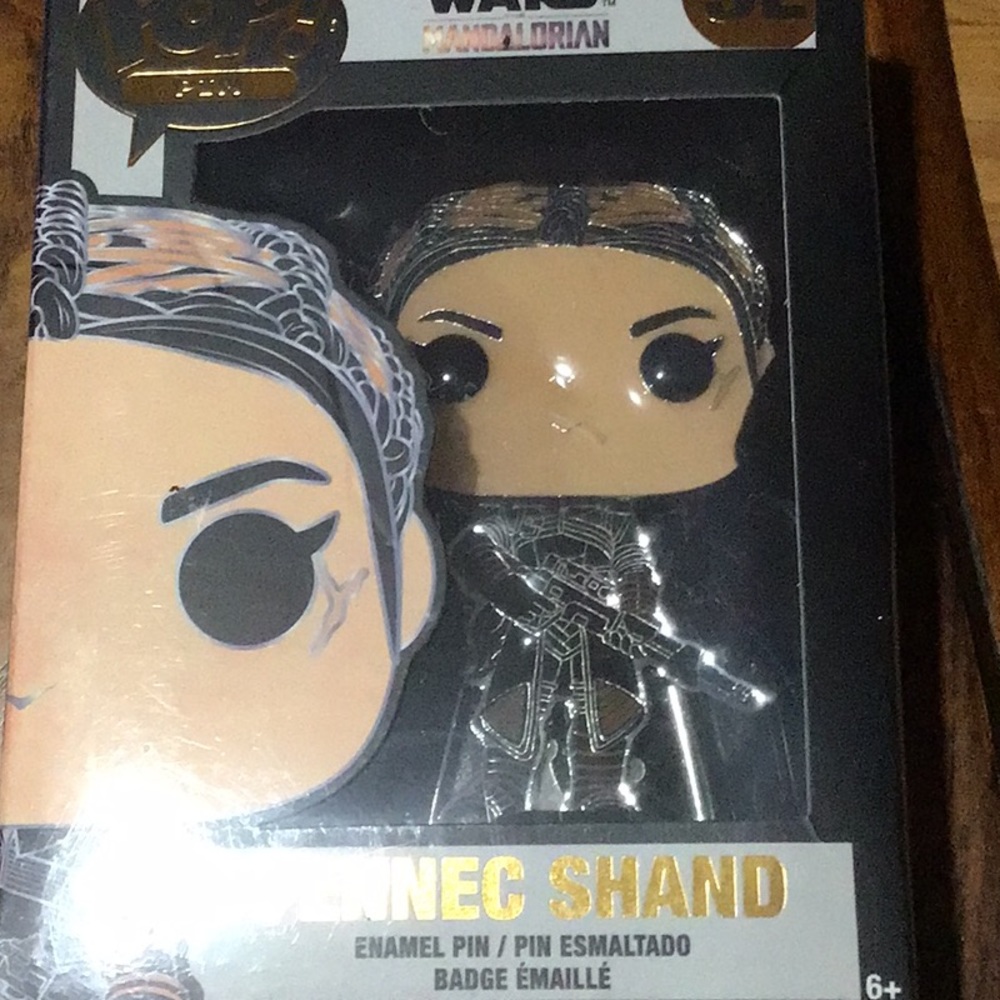 STAR WARS (THE MANDALORIAN): FENNEC SHAND Funko Pop ENAMEL PIN